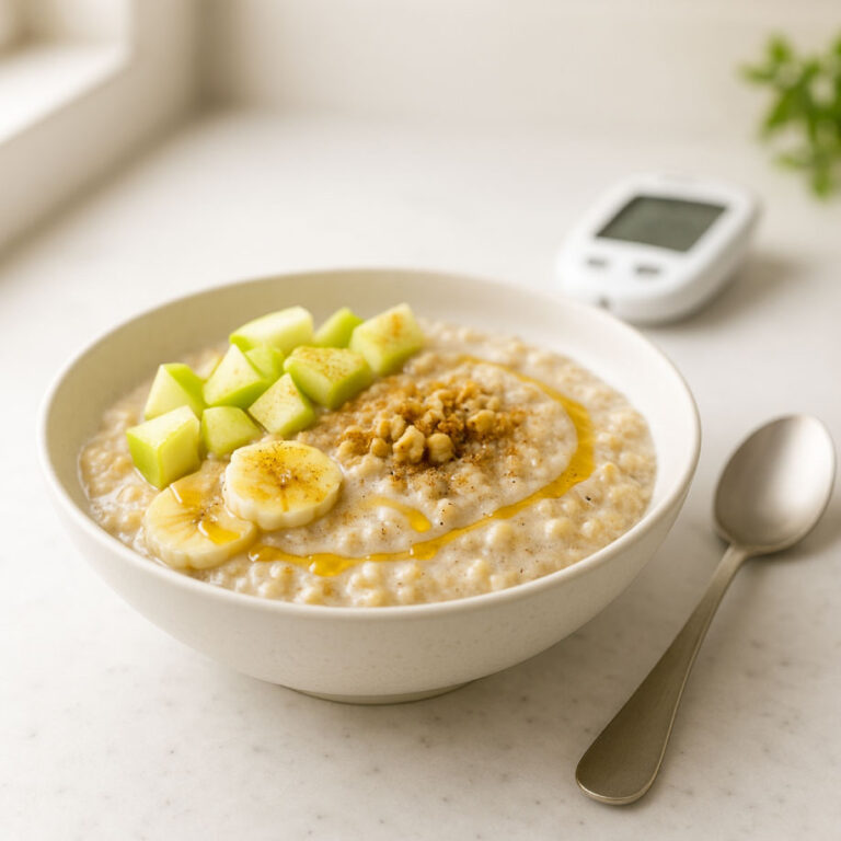 Porridge-de-Avena-y-Manzana-