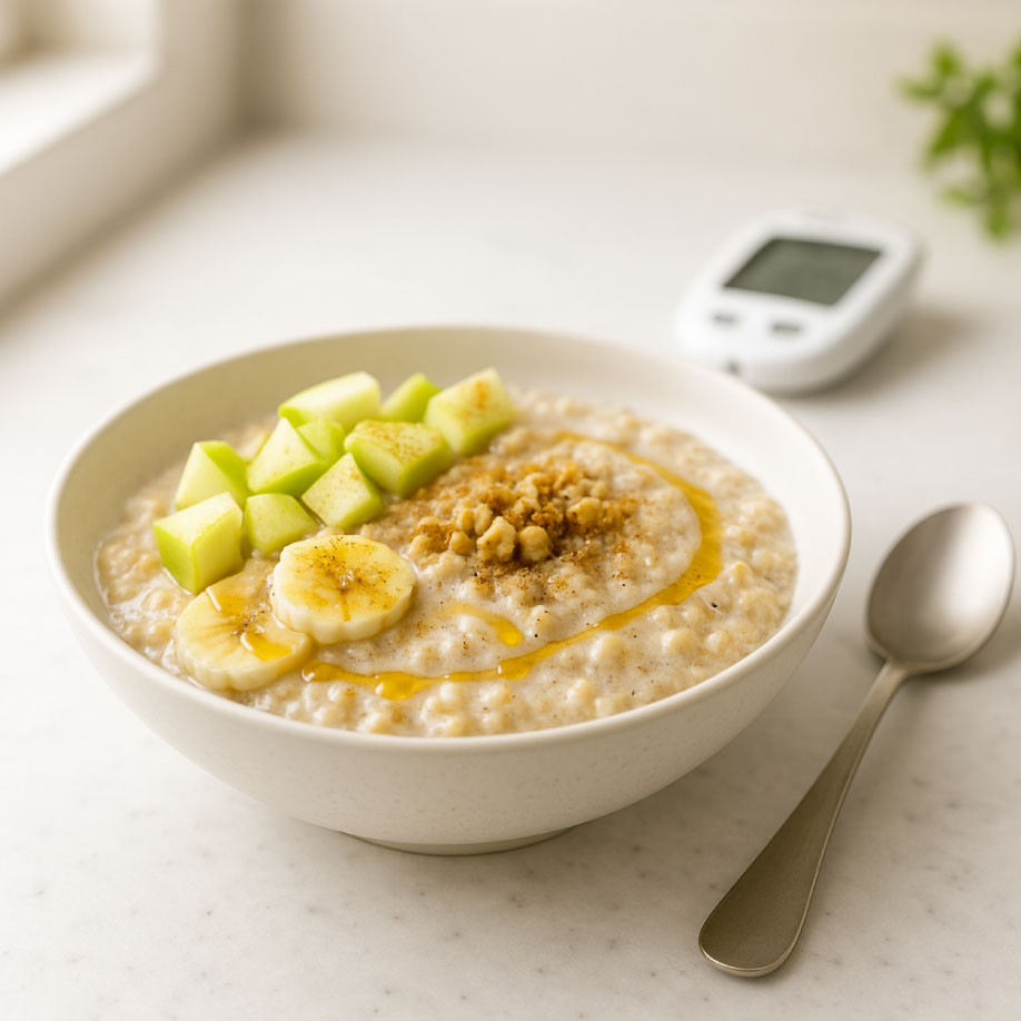 Porridge-de-Avena-y-Manzana-
